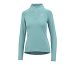 T-shirt technique zipp  manches longues  Lea