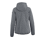 Veste polaire tricot  capuche  Adriana