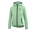 Veste stretch bi-matire  capuche  Lene