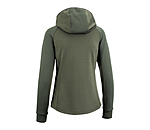 Veste stretch bi-matire  capuche  Lene