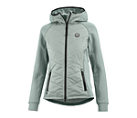 Veste stretch bi-mati�re � capuche  Lene