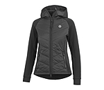 Veste stretch bi-matire  capuche  Lene