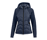 Veste bi-matire  capuche  Megan