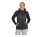 Veste bi-matire  capuche  Megan