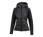 Veste bi-matire  capuche  Megan