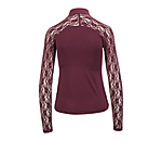 T-shirt technique zipp  manches longues  Sanne