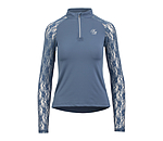 T-shirt technique zipp  manches longues  Sanne