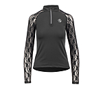 T-shirt technique zipp  manches longues  Sanne