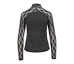 T-shirt technique zipp  manches longues  Sanne
