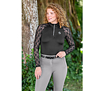 T-shirt technique zipp  manches longues  Sanne