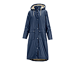 Manteau de pluie long  capuche doubl en fourrure Teddy  Paris