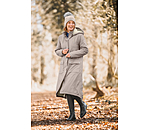 Manteau de pluie long  capuche doubl en fourrure Teddy  Paris