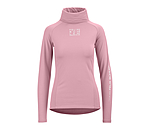 T-shirt col roul� en stretch � manches longues  Performance Jonna