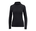 T-shirt col roul  manches longues  Claire