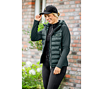 Veste bi-mati�re � capuche  Jolien