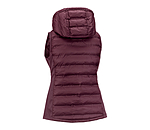 Gilet bi-mati�re � capuche  Josy