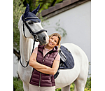 Gilet bi-mati�re � capuche  Josy