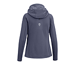 Veste bi-mati�re � capuche  Lina