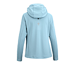 Veste bi-mati�re � capuche  Lina