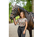 T-shirt technique cropped  Fleur