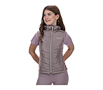 Gilet matelass� bi-mati�re enfant  Isis