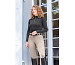 Pantalon d'équitation d'été hybride à fond intégral Grip  Samira-Mesh
