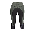 Pantalon d'équitation d'été hybride à fond intégral  Helen-Mesh