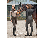 Legging d'�quitation thermique � fond int�gral grip  Emilia