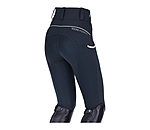Pantalon d'équitation hybride à fond intégral grip enfant  Jola