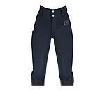 Pantalon d'équitation hybride à fond intégral grip enfant  Jola