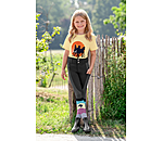 Pantalon d'�quitation mesh � fond int�gral enfant
