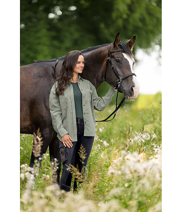 Chemise en velours c�tel�  Yoho