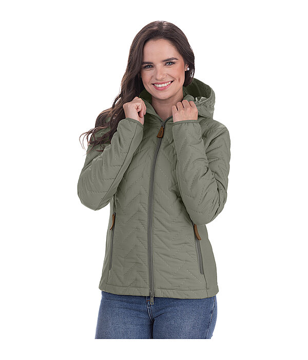 Veste matelasse bi-matire  Eve