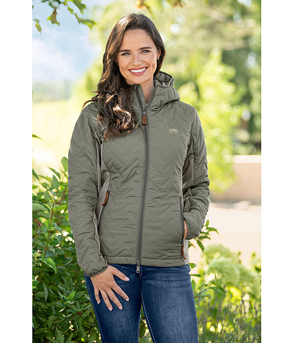 Veste matelasse bi-matire  Eve