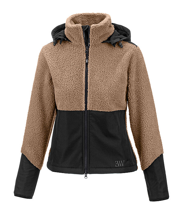 Sweat � capuche en polaire sherpa avec capuche amovible
