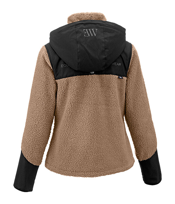Sweat � capuche en polaire sherpa avec capuche amovible