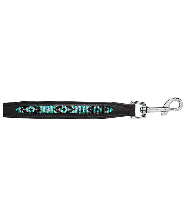 Laisse en cuir avec perles  Austin