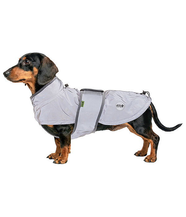 Manteau r�fl�chissant avec doublure en polaire pour teckel  George