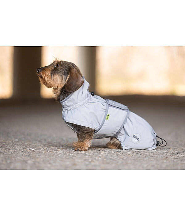 Manteau r�fl�chissant avec doublure en polaire pour teckel  George