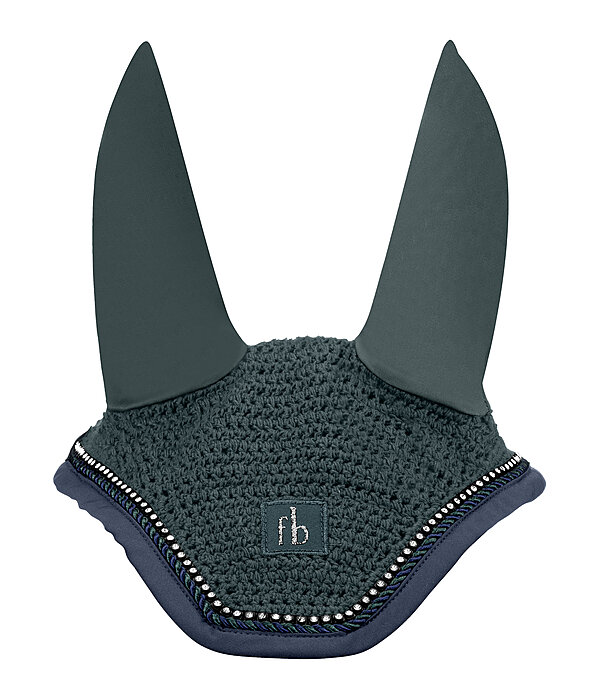 Bonnet anti-mouches en maille crochet�e  Twotone & Crystal