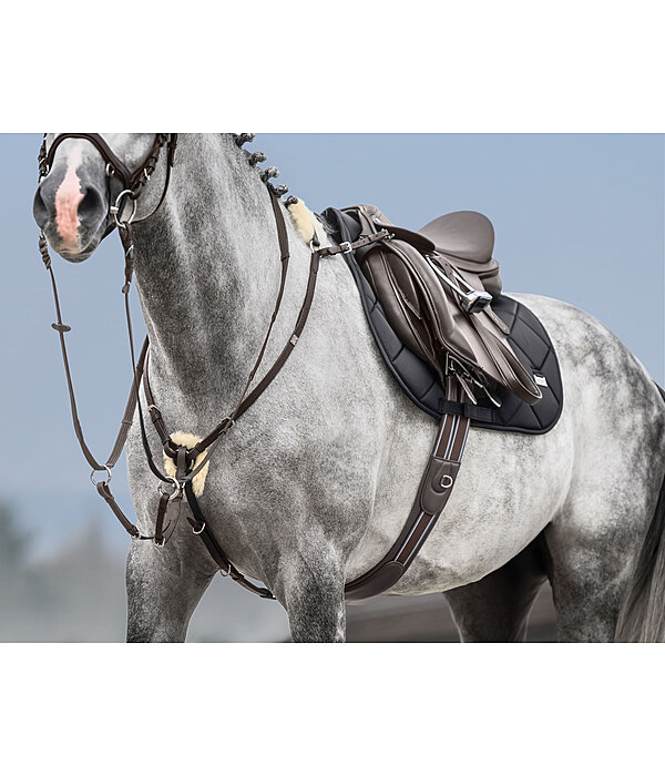 Collier de chasse lastique avec fourrure d'agneau  Quick Fit