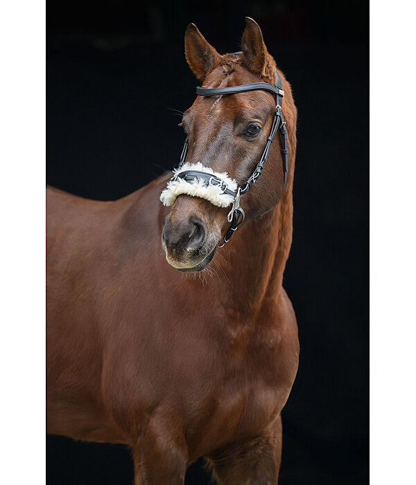 Hackamore avec doublure imitation fourrure