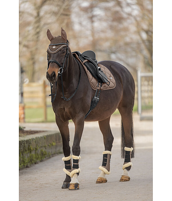 Gu�tres de dressage en polaire Teddy  Essential, pour post�rieurs