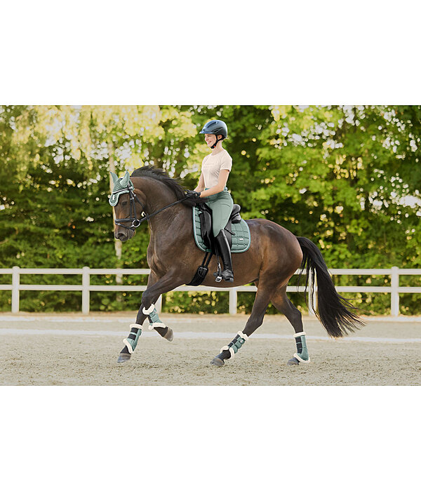 Gu�tres de dressage en polaire Teddy  Essential, pour post�rieurs