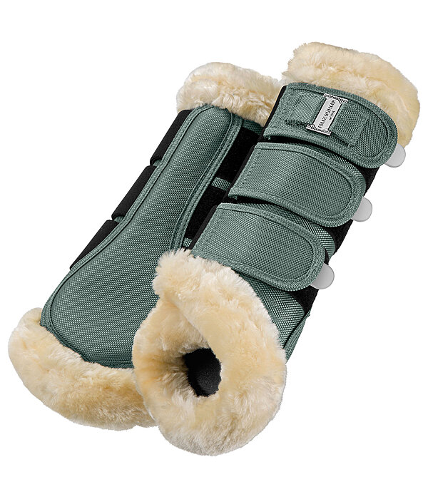 Gu�tres de dressage en polaire Teddy  Essential, pour post�rieurs