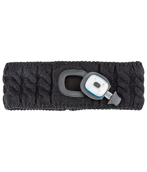 Bandeau en  maille torsad�e LED