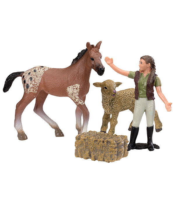 Soigneuse et poulain  Play series