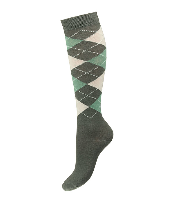 Chaussettes hautes  losanges  Argyle