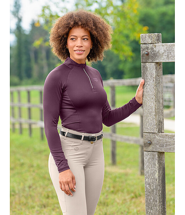 T-shirt technique  manches longues zipp  Sofie