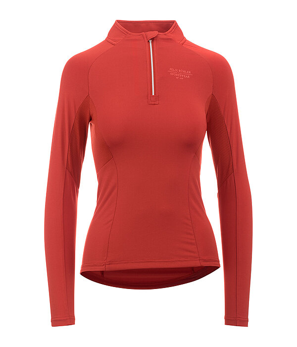 T-shirt technique  manches longues zipp  Sofie